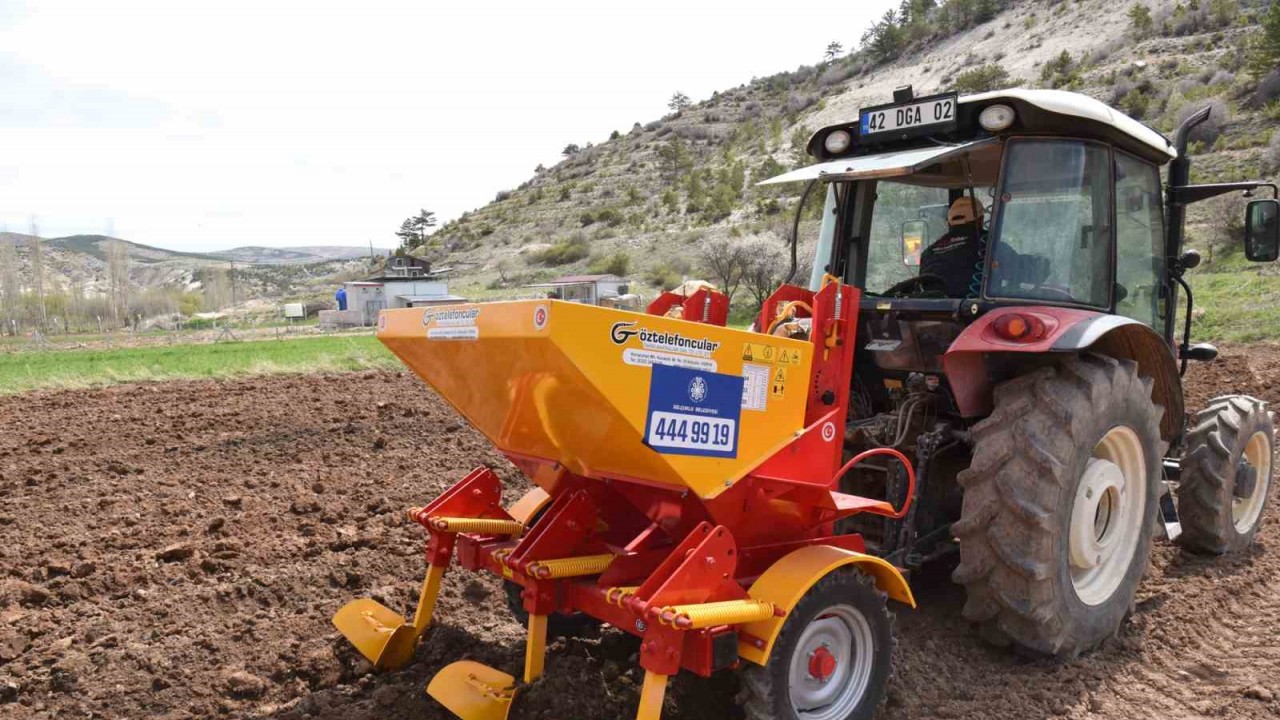 Selçuklu Belediyesi tarımsal üretime katkı sağlıyor