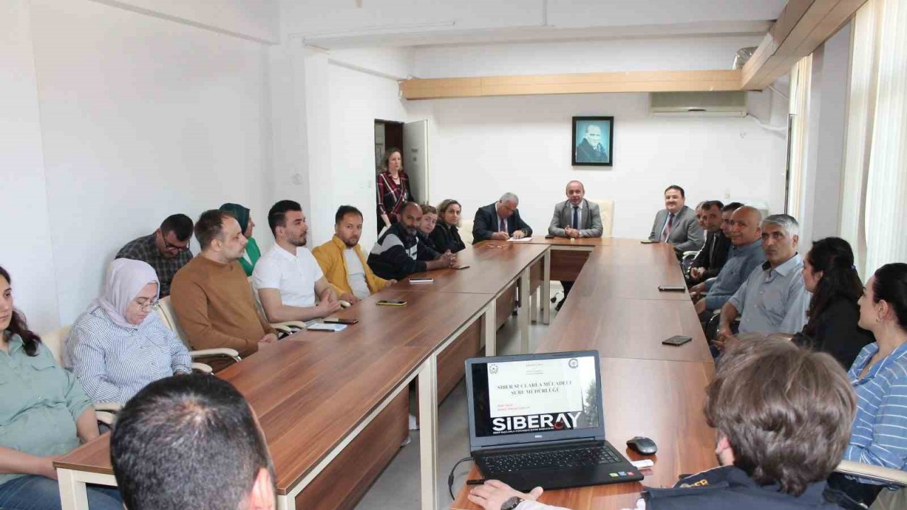 Siber güvenlik anlatıldı