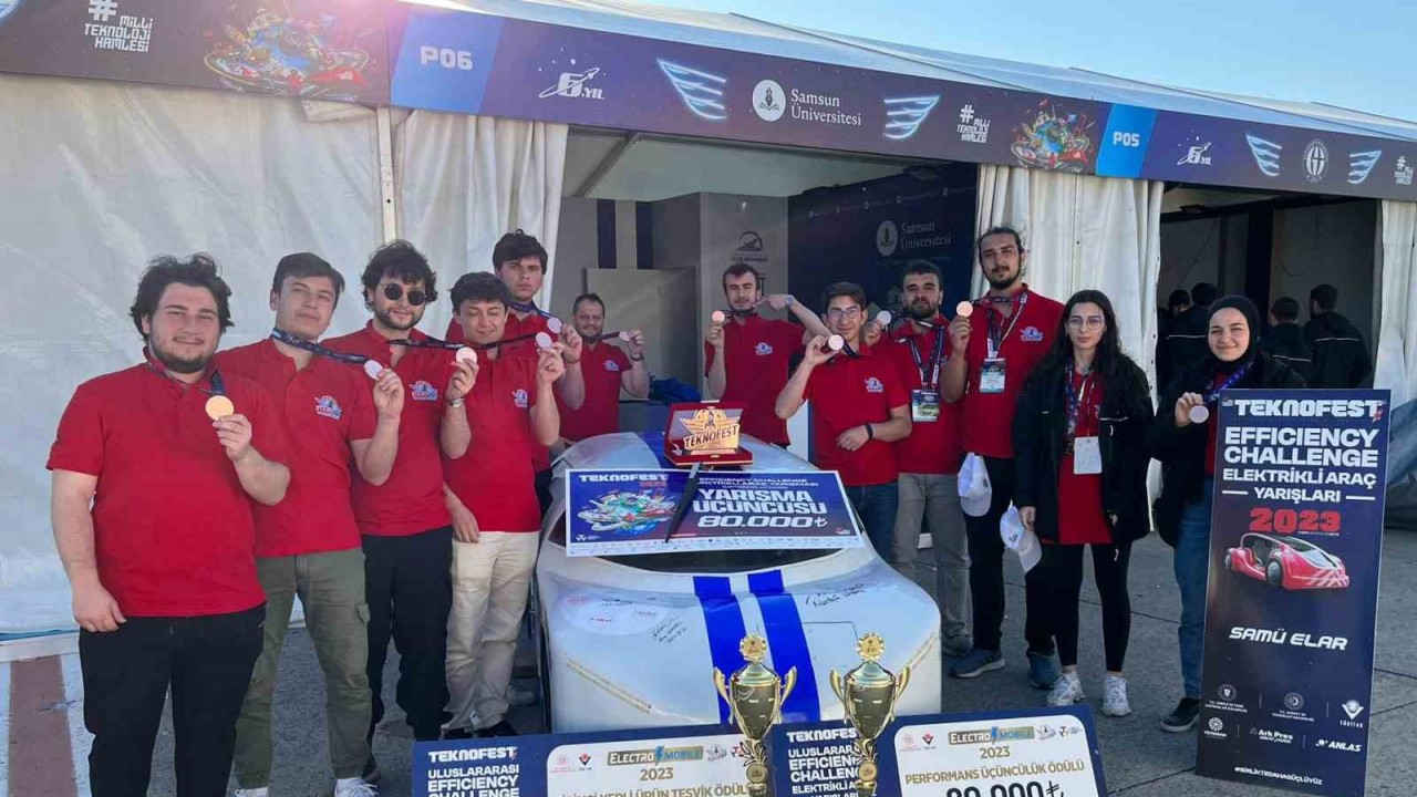 TEKNOFEST 2023’te SAMÜ-ELAR’a çifte ödül