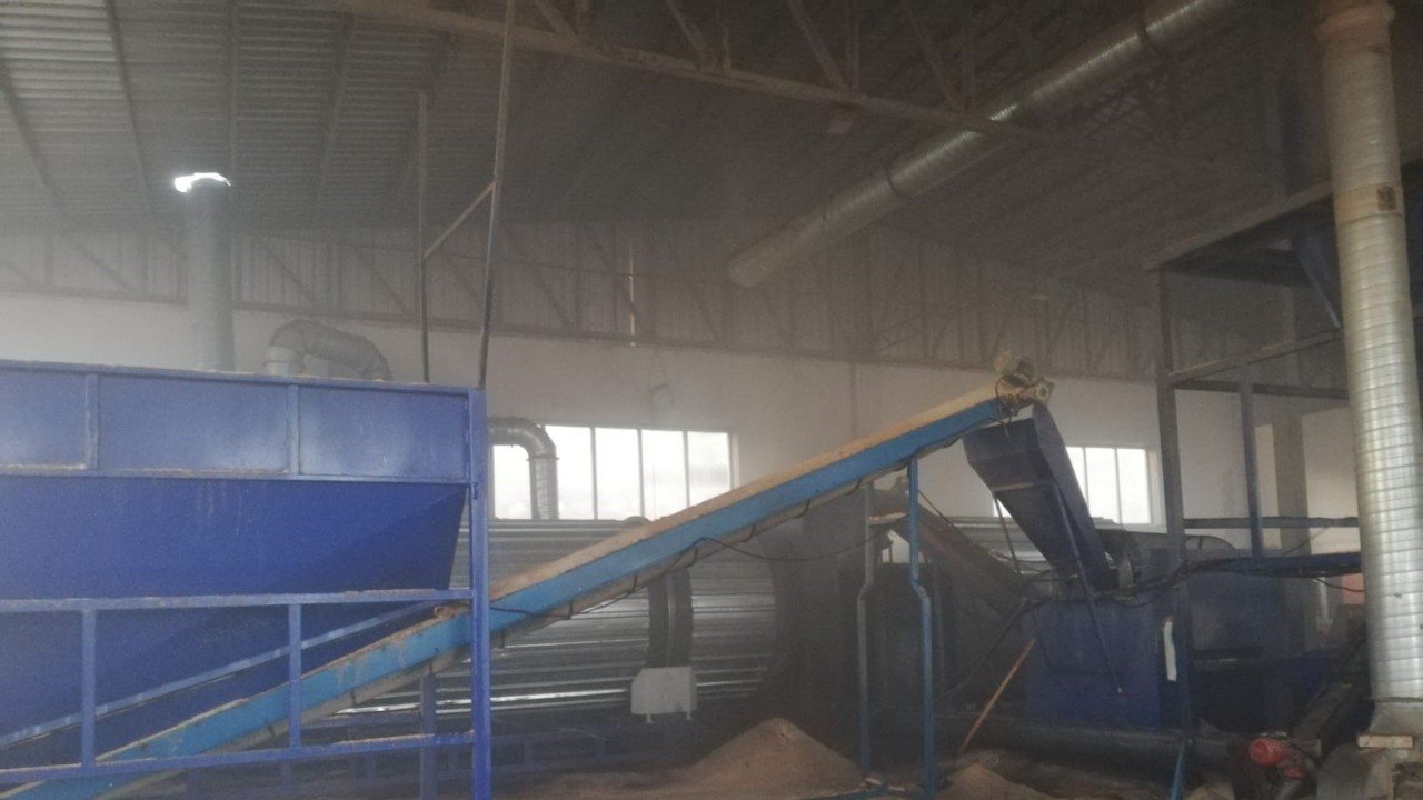 Van OSB’de yangın