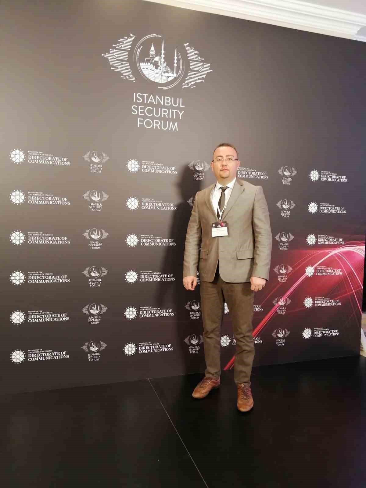 ZBEÜ Öğretim Üyesi İstanbul Güvenlik Forumu’na katıldı