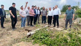 AK Partili Baybaturdan sel mağduru çiftçileri rahatlatan açıklama