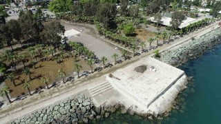 Akçaabat Sahil Park etap etap ilerliyor