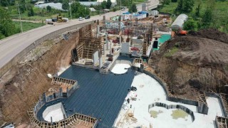 Başiskele termal tesisi yükseliyor