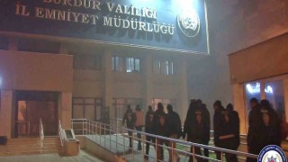 Burdurda asayiş operasyonlarında yakalanan 36 kişi tutuklandı