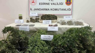 Edirnede uyuşturucu operasyonu: 3 gözaltı