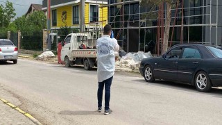 Elektrik akımına kapılan işçi, 3üncü kattan düşerek ağır yaralandı