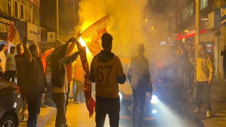 Galatasaray şampiyonluğunu ilan etti, Zonguldaklılar sokağa akın etti