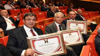 GSO TOBB delegelerine hizmet şeref belgesi verildi