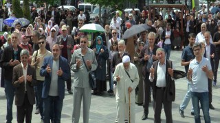 Kayserili hacı adayları dualarla uğurlandı