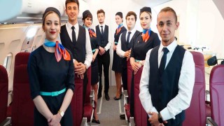 KTO Karataylı kabin memuru adayları, uygulamalı mock-up eğitimi ile gerçek uçuşa hazırlanıyor