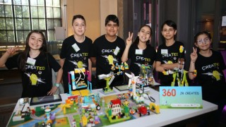 Minik bilim kahramanları yenilikçi projelerini AGÜde sergiledi