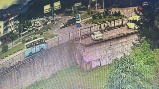 Ölümlü kazanın güvenlik kamera görüntüleri ortaya çıktı