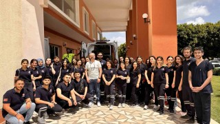 Paramedik öğrencilerine eğitim