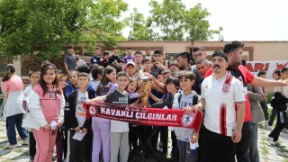 Samsunsporun şampiyonluk kupası Kavakta