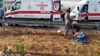 Tarım işçilerini taşıyan minibüs hafriyat kamyonu ile çarpıştı: 1 ölü, çok sayıda yaralı var