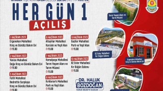 Tarsus Belediyesinden her gün bir açılış