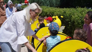 2. Çocuk Şenliğinde çocuklar gönüllerince eğlendi