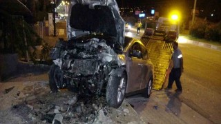 2 kişinin hayatını kaybettiği, 4 kişinin yaralandığı kaza güvenlik kamerasında