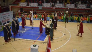 4-6 yaş Kuran kurslarının 10. yılına mehterli kutlama