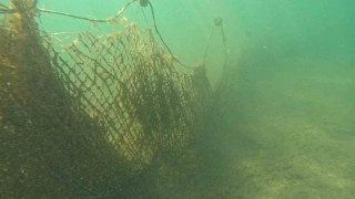 50 bin metrekare hayalet ağ denizlerden arındırıldı