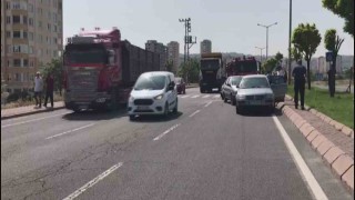 7 araç birbirine girdi: 1 yaralı