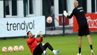 A Milli Takım Samsundaki ilk antrenmanını yaptı