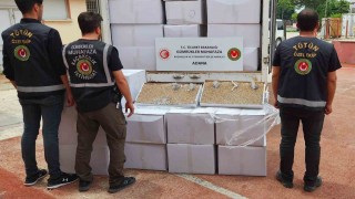 Adanada 1 milyon 125 bin kaçak makaron ele geçirildi