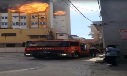 Adana’da kuyum atölyesinde yangın ve patlama