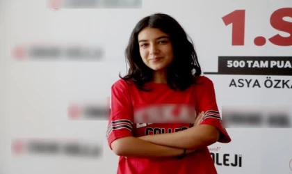 Adanalı Asya Özkan, LGS’den tam puan aldı