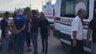 Adıyamanda motosiklet devrildi: 3 yaralı