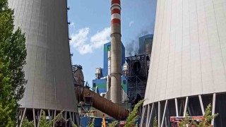 Afşin-Elbistan B termik santralindeki yangın kontrol altına alındı