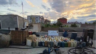 Ağrıda 5 bin litre akaryakıt ele geçirildi