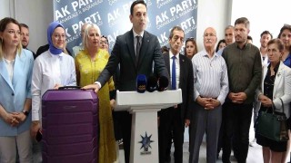 AK Parti İl Başkanından CHPli Belediye Başkanına ‘mor bavullu gönderme