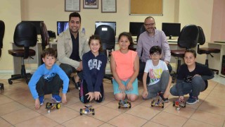 Alanya ATABEMden bir ilk Bluetooth kontrollü araba projesi