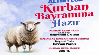 Altıeylül Kurban Bayramına hazır