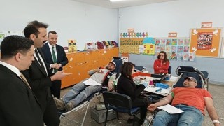 Altıntaşta “Anca Beraber Kanca Beraber” isimli kan bağışı etkinliği