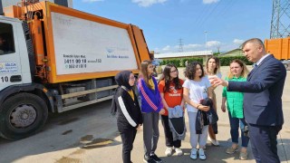 Atık Aktarma İstasyonu öğrencilerin ödev konusu oldu