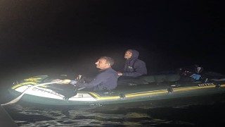 Ayvacık açıklarında 2 kaçak göçmen yakalandı
