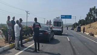 Ayvalıkta elektrikli bisiklet ile otomobil çarpıştı: 1 ölü, 1 yaralı