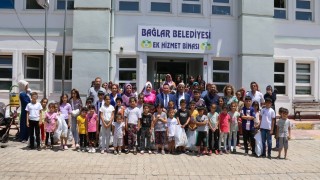 Bağlarlı çocuklar bayram öncesi sevindirildi