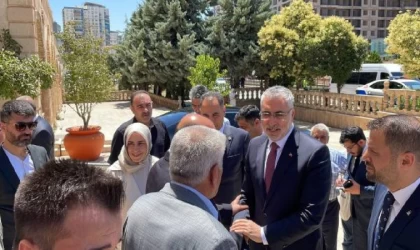 Bakan Işıkhan, Mardin’de bayramlaşma programına katıldı