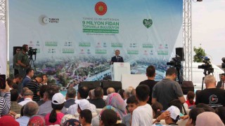 Bakan Özhaseki, 9 Millet Bahçesinin açılışında konuştu