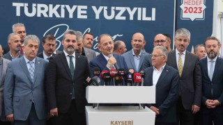 Bakan Özhaseki: “Bir kenarda durmak, ilgisiz olmak, ben artık yoruldum demek en büyük vebal olurdu”