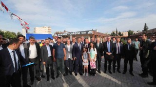 Bakan Özhasekiden Şahinbey çarşısına tam not