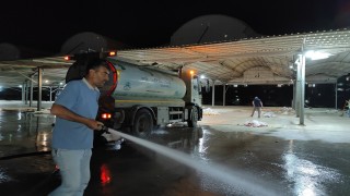 Balıklıgölde toplanacak çöp bulamadılar