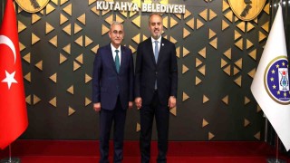 Başkan Alim Işık, Alinur Aktaşı ağırladı