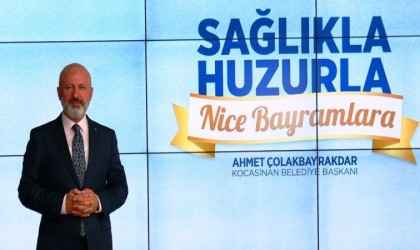 Başkan Çolakbayrakdardan Kurban Bayramı mesajı