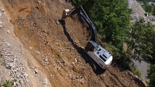 Başkan Sandıkçı: “Heyelanları ve heyelan risklerini ortadan kaldırıyoruz”