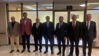 Başkan Suer, Dönmezin devir teslim törenine katıldı